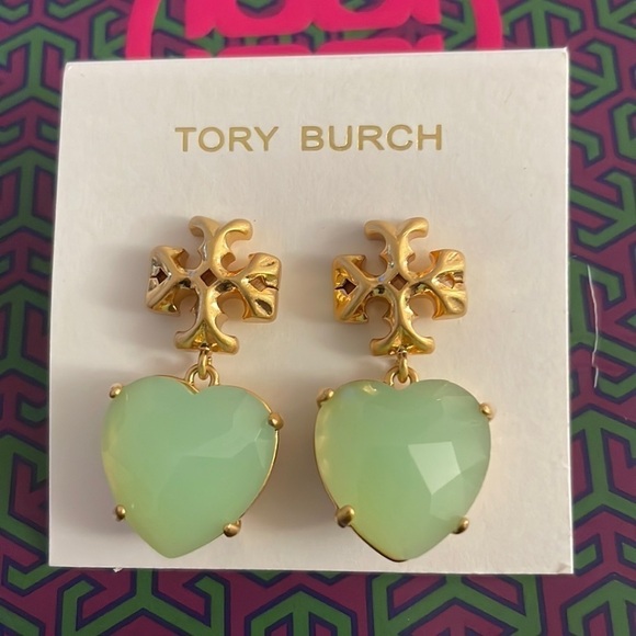 TORY BURCH earrings on card - Picture 1 of 3